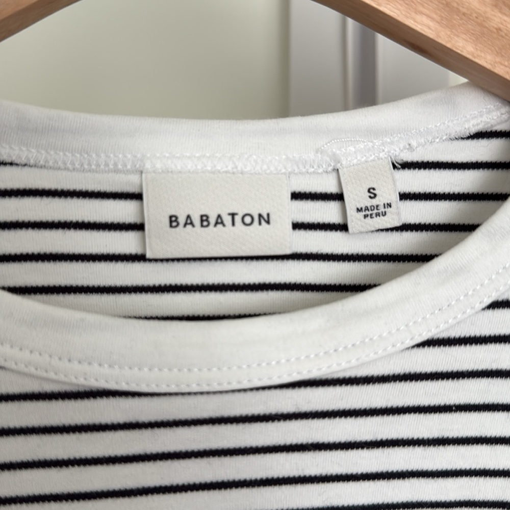 Babaton Striped Tee - Picture 2 of 4